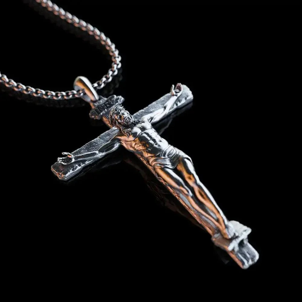 Colar Crucifixo Jesus Cristo - A Crucificação