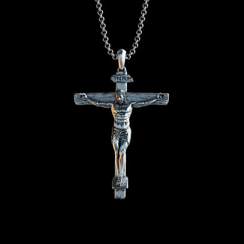 Colar Crucifixo Jesus Cristo - A Crucificação