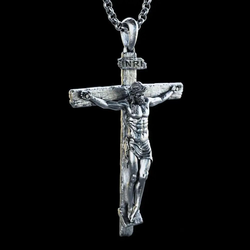 Colar Crucifixo Jesus Cristo - A Crucificação